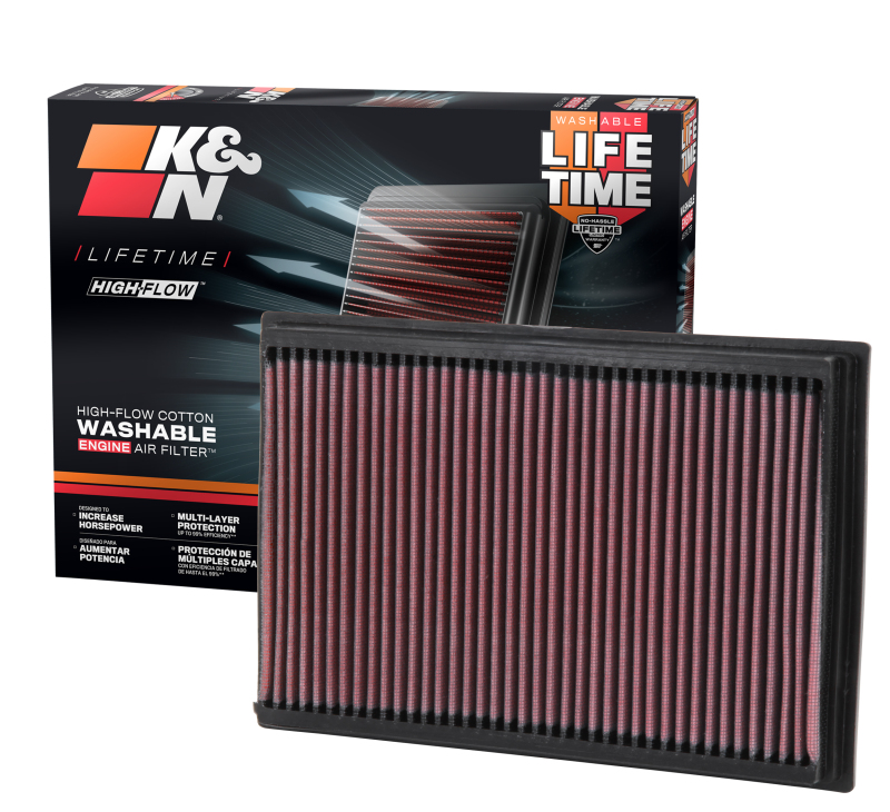 Lincoln Town Car Performance Air Intake - K&N Engineering - Drop in Air Filters - `92-`09